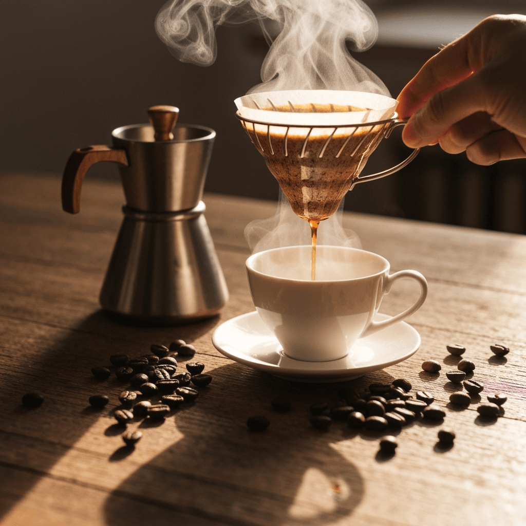 Coffee setup